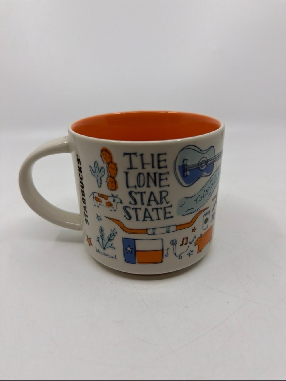 Starbucks Texas Mug Been There
Series Across The Globe
Collection Lone Star